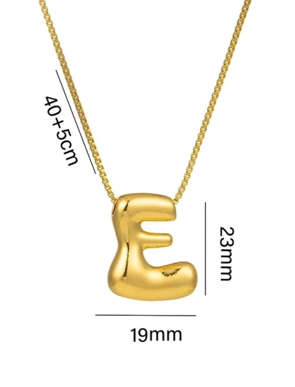 Bubble Letter Necklace